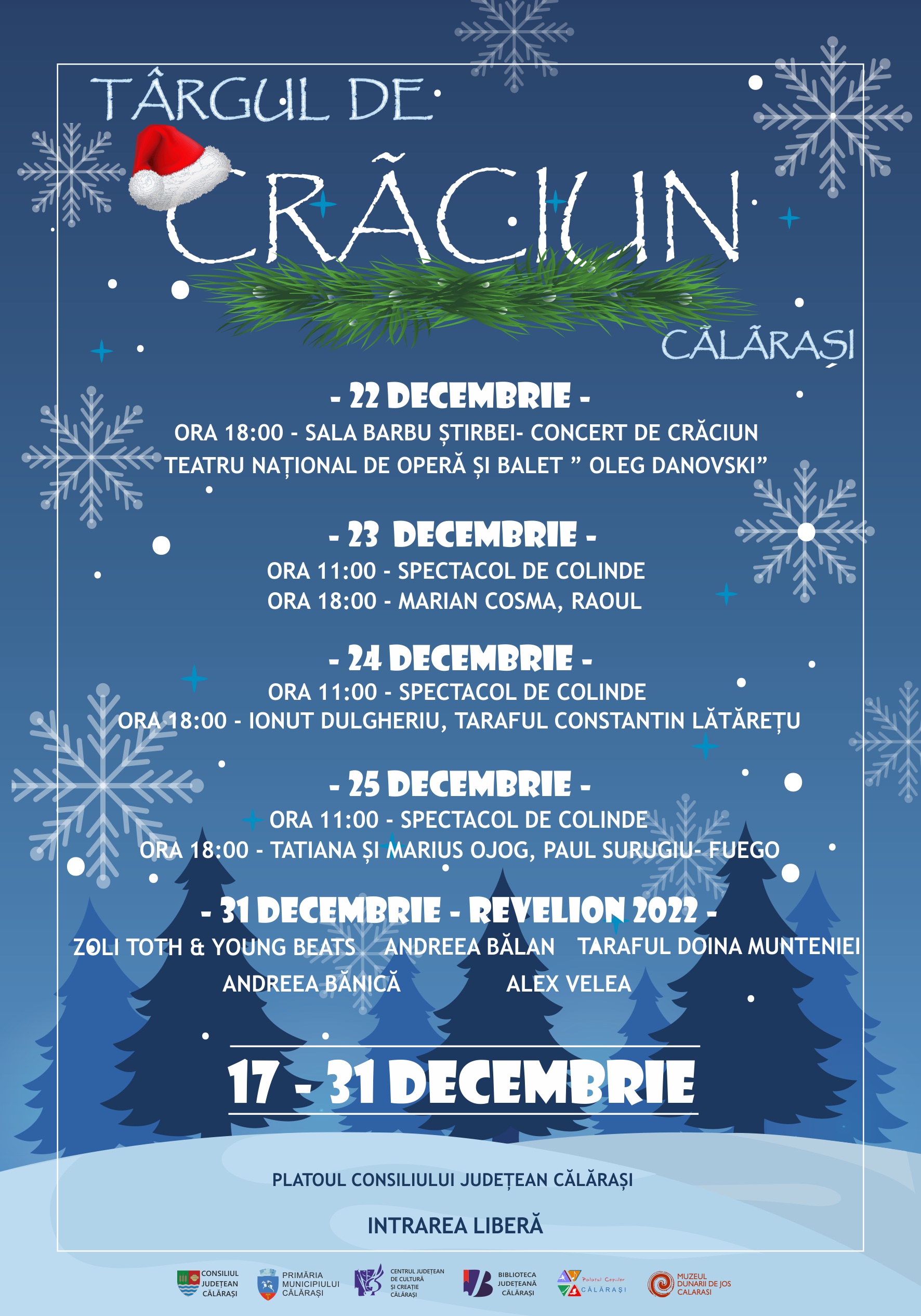 TÂRGUL DE CRĂCIUN CĂLĂRAȘI 2021